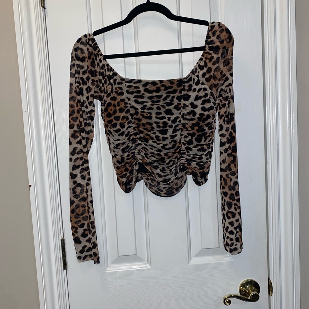 Urban Outfitters Leopard Shirt - Picture 3 of 3